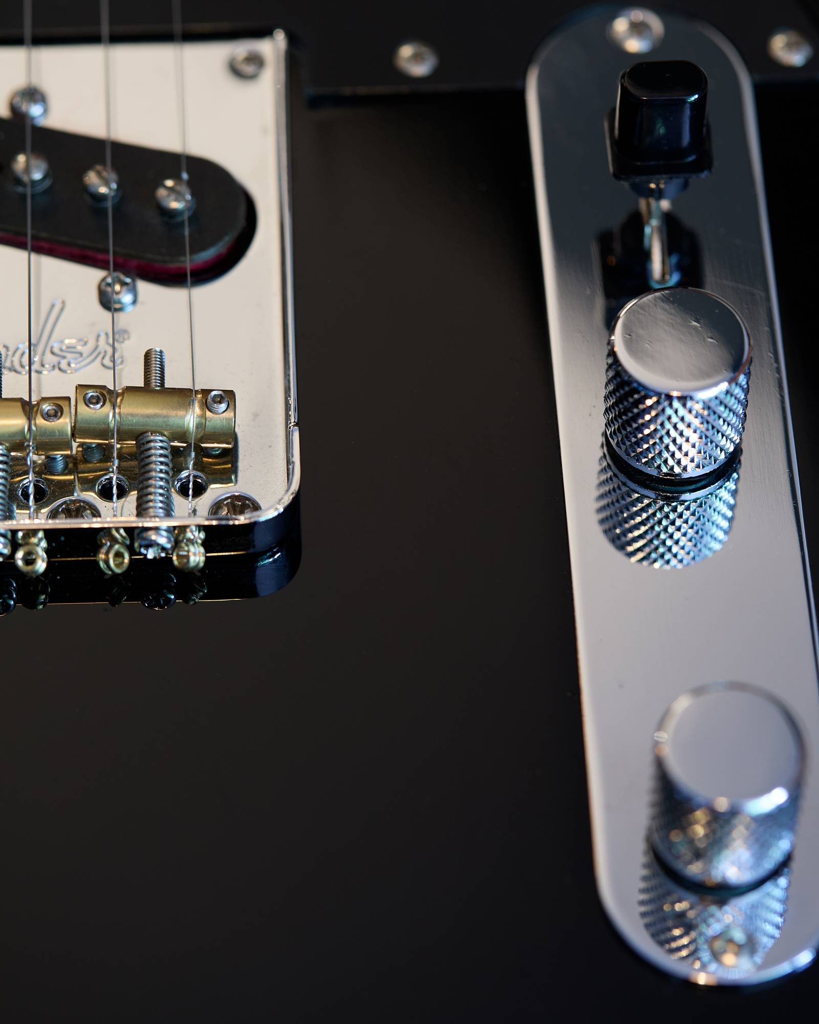 1992 Squier Japan Telecaster Bridge After