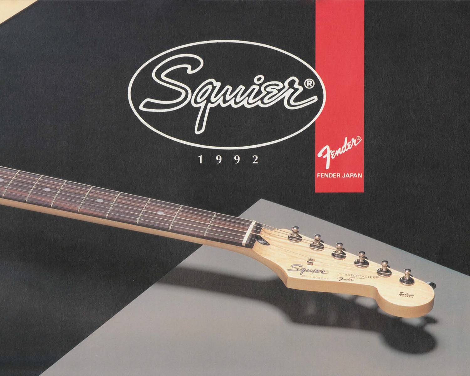 1992 Fender Squier Japan Catalogue Cover